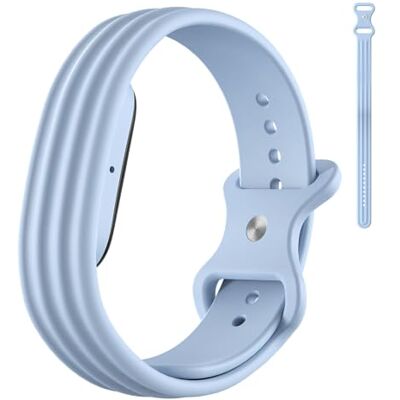 Astorgos Correa Deportiva de Recambio Compatible con Fitbit Air Correa deportiva para Google Fitbit Air, correa de silicona suave, cierre ajustable, para hombre y mujer Astorgos Correa Deportiva de Recambio Compatible con Fitbit Air Correa deportiva para Google Fitbit Air, correa de silicona suave, cierre ajustable, para hombre y mujer