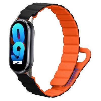 kwmobile Correa de Repuesto compatible con Xiaomi Mi Band 10 / Mi Band 9/8 Correa Pulsera Magnética Extrafuerte para Smartwatch kwmobile Correa de Repuesto compatible con Xiaomi Mi Band 10 / Mi Band 9/8 Correa Pulsera Magnética Extrafuerte para Smartwatch