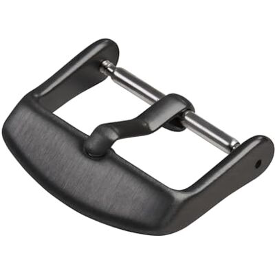 Archer Watch Straps Hebillas de Acero Inoxidable para Correas de Reloj (Negro Cepillado, 16mm) Archer Watch Straps Hebillas de Acero Inoxidable para Correas de Reloj (Negro Cepillado, 16mm)