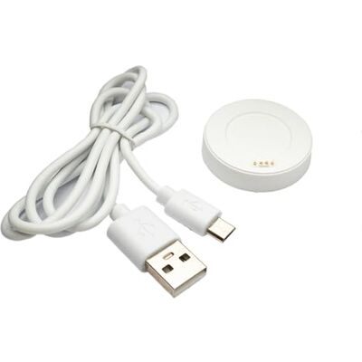 SYSTEM-S Cable USB 2.0 80cm Estación de Carga para Huawei Watch 1 Smartwatch Adaptador 5V Blanco SYSTEM-S Cable USB 2.0 80cm Estación de Carga para Huawei Watch 1 Smartwatch Adaptador 5V Blanco