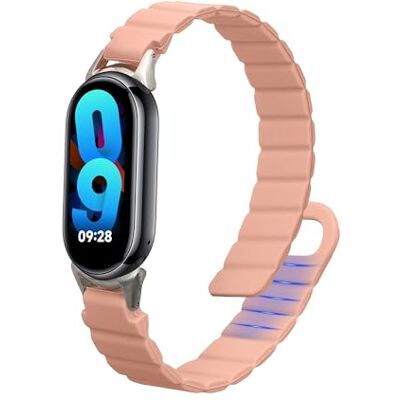 kwmobile Correa de Repuesto compatible con Xiaomi Mi Band 10 / Mi Band 9/8 Correa Pulsera Magnética Extrafuerte para Smartwatch kwmobile Correa de Repuesto compatible con Xiaomi Mi Band 10 / Mi Band 9/8 Correa Pulsera Magnética Extrafuerte para Smartwatch