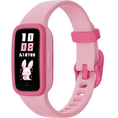 BIGGERFIVE Vigor 3 Pulsera de Actividad para Niños, Pantalla AMOLED Niñas 5-15 Años BIGGERFIVE Vigor 3 Pulsera de Actividad para Niños, Pantalla AMOLED Niñas 5-15 Años