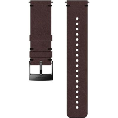 Suunto Correa de Sustitución Original para Relojes Spartan Sport WRH y 9, Cuero, 22,7 cm x 24 mm, Con Pasadores de Fijación, Marrón/Negro Suunto Correa de Sustitución Original para Relojes Spartan Sport WRH y 9, Cuero, 22,7 cm x 24 mm, Con Pasadores de Fijación, Marrón/Negro