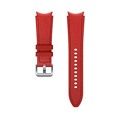 Samsung Hybrid Leather Band 20mm M/L Red Samsung Hybrid Leather Band 20mm M/L Red