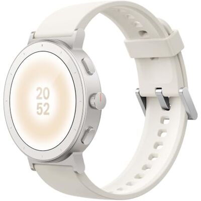 realme Watch S5 Smartwatch 5ATM y GPS Independiente 5 GNSS, Reloj Inteligente de Pantalla AMOLED 1.43" 1500nit, Batería 20 Días, 110 Modos Deporte, Monitoreo Salud AI, Notificaciones, Llamadas, Blanco realme Watch S5 Smartwatch 5ATM y GPS Independiente 5 GNSS, Reloj Inteligente de Pantalla AMOLED 1.43" 1500nit, Batería 20 Días, 110 Modos Deporte, Monitoreo Salud AI, Notificaciones, Llamadas, Blanco