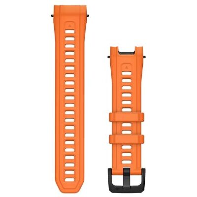 Garmin Instinct 3 Correa de repuesto para reloj inteligente de 50 mm, accesorio original, Solstice, Solsticio, talla única, Moderno Garmin Instinct 3 Correa de repuesto para reloj inteligente de 50 mm, accesorio original, Solstice, Solsticio, talla única, Moderno