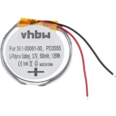 vhbw Batería Compatible con Garmin Quatix 6 Quatix 6 Titanium, Quatix 6x smartwatch, reloj de actividad (500 mAh, 3,7 V, Li-poli) vhbw Batería Compatible con Garmin Quatix 6 Quatix 6 Titanium, Quatix 6x smartwatch, reloj de actividad (500 mAh, 3,7 V, Li-poli)