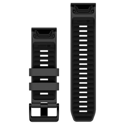 Garmin Correa QuickFit 26mm, fenix 8 Pro, Grafito/silicona negra Garmin Correa QuickFit 26mm, fenix 8 Pro, Grafito/silicona negra
