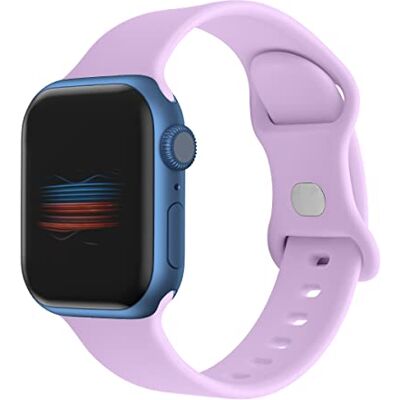VIGTMO Pulsera compatible con Apple Watch 38 mm, 40 mm, 41 mm, correa de repuesto deportiva compatible con iWatch Series 7 6, 5, 4, 3, 2 1 SE(lavanda), lavanda, 38mm/40mm/41mm VIGTMO Pulsera compatible con Apple Watch 38 mm, 40 mm, 41 mm, correa de repuesto deportiva compatible con iWatch Series 7 6, 5, 4, 3, 2 1 SE(lavanda), lavanda, 38mm/40mm/41mm