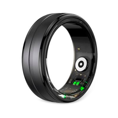 PRIXTON Anillo Inteligente Smart Ring Orbyt Talla 8, Diámetro 18.3 mm, para Hombre y Mujer, Estuche de Carga, Análisis del Sueño/Pulsómetro/Podómetro/Calorías, Impermeable (Reacondicionado) PRIXTON Anillo Inteligente Smart Ring Orbyt Talla 8, Diámetro 18.3 mm, para Hombre y Mujer, Estuche de Carga, Análisis del Sueño/Pulsómetro/Podómetro/Calorías, Impermeable (Reacondicionado)
