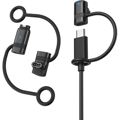 MoKo Adaptador para Cargador Compatible con Garmin Watch 3Pack, Morado Gris USB C, para Fenix 8/7/7X/7S/6, Forerunner 970/570/965/955/265/255/165/55, Vivoactive 5/4S, Venu 3S/2/SQ, Instinct, Epix MoKo Adaptador para Cargador Compatible con Garmin Watch 3Pack, Morado Gris USB C, para Fenix 8/7/7X/7S/6, Forerunner 970/570/965/955/265/255/165/55, Vivoactive 5/4S, Venu 3S/2/SQ, Instinct, Epix