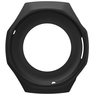 Wigento Funda protectora de silicona para Huawei Watch GT 6 Pro, funda de media cobertura, color negro Wigento Funda protectora de silicona para Huawei Watch GT 6 Pro, funda de media cobertura, color negro