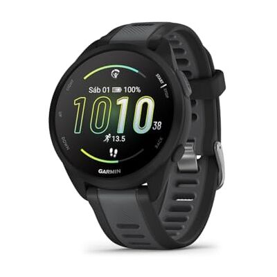 Garmin Forerunner 165 Music, Reloj Inteligente para Correr con GPS, Pantalla Táctil AMOLED, Métricas Optimizadas, Planes de Entrenamiento, Pay, Autonomía de 11 Días, Negro (Reacondicionado) Garmin Forerunner 165 Music, Reloj Inteligente para Correr con GPS, Pantalla Táctil AMOLED, Métricas Optimizadas, Planes de Entrenamiento, Pay, Autonomía de 11 Días, Negro (Reacondicionado)