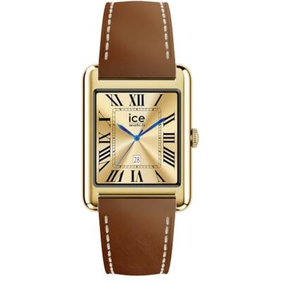 ICE-WATCH Ice Smart TKS 2.0 Gold Camel Smooth Reloj Dorado para Mujer con Correa de Cuero (1.41 Pulgadas / 32mm) Reloj Inteligente, Seguimiento de la Actividad física y la Salud ICE-WATCH Ice Smart TKS 2.0 Gold Camel Smooth Reloj Dorado para Mujer con Correa de Cuero (1.41 Pulgadas / 32mm) Reloj Inteligente, Seguimiento de la Actividad física y la Salud