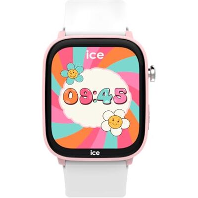 ICE-WATCH Ice Smart Junior FH Pink White Reloj Conectado geolocalizable Rosa para Niña con Correa de Silicona (36mm Pulgadas) Localización geográfica a través de la aplicación Find HUB ICE-WATCH Ice Smart Junior FH Pink White Reloj Conectado geolocalizable Rosa para Niña con Correa de Silicona (36mm Pulgadas) Localización geográfica a través de la aplicación Find HUB