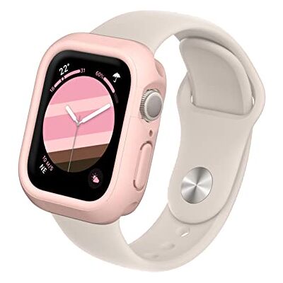 RhinoShield Funda Bumper para Apple Watch Serie 9/8 / 7 41 mm Funda protectora de perfil delgado, estructura ligera y material de alta absorción de impactos. RhinoShield Funda Bumper para Apple Watch Serie 9/8 / 7 41 mm Funda protectora de perfil delgado, estructura ligera y material de alta absorción de impactos.