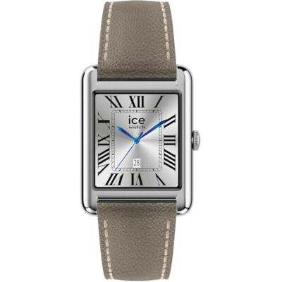 ICE-WATCH Ice Smart TKS 2.0 Silver Grey Grain Reloj Plateado para Mujer con Correa de Cuero (1.41 Pulgadas / 32mm) Reloj Inteligente, Seguimiento de la Actividad física y la Salud ICE-WATCH Ice Smart TKS 2.0 Silver Grey Grain Reloj Plateado para Mujer con Correa de Cuero (1.41 Pulgadas / 32mm) Reloj Inteligente, Seguimiento de la Actividad física y la Salud