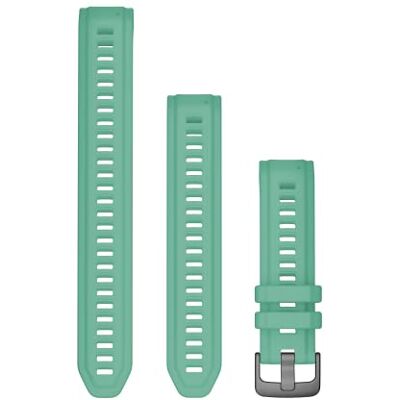 Garmin Pulsera Unisex para Adultos, Silicona, 20 mm, Color Verde Pastel Garmin Pulsera Unisex para Adultos, Silicona, 20 mm, Color Verde Pastel