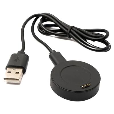 SYSTEM-S Cable USB 2.0 80cm Estación de carga para Huawei Watch 1 Smartwatch Adaptador 5V en Negro SYSTEM-S Cable USB 2.0 80cm Estación de carga para Huawei Watch 1 Smartwatch Adaptador 5V en Negro