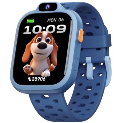 BIGGERFIVE Reloj Inteligente Niños Niñas 3-14, 1,8" Pulsera Actividad Podómetro, Frecuencia Cardíaca, Resistente al Agua IP68, Monitor de Sueño, Despertador, Juegos, Música, vídeos y fotos BIGGERFIVE Reloj Inteligente Niños Niñas 3-14, 1,8" Pulsera Actividad Podómetro, Frecuencia Cardíaca, Resistente al Agua IP68, Monitor de Sueño, Despertador, Juegos, Música, vídeos y fotos