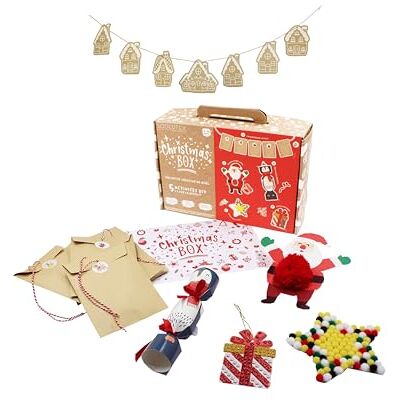 Sodertex LOOLIPO – BOX CREATIVE 5 + 2 ACTIVIDADES – CHRISTMAS BOX – Kits creativos – Ocio creativo – Actividad manual – Sodertex LOOLIPO – BOX CREATIVE 5 + 2 ACTIVIDADES – CHRISTMAS BOX – Kits creativos – Ocio creativo – Actividad manual –