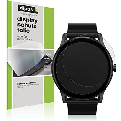 dipos 1x Protector de Pantalla mate para Haylou GS Smartwatch Antirreflejos, anti-reflectante, ajuste perfecto, antiarañazos, sin burbujas, compatible con huellas dactilares, autoadhesivo dipos 1x Protector de Pantalla mate para Haylou GS Smartwatch Antirreflejos, anti-reflectante, ajuste perfecto, antiarañazos, sin burbujas, compatible con huellas dactilares, autoadhesivo