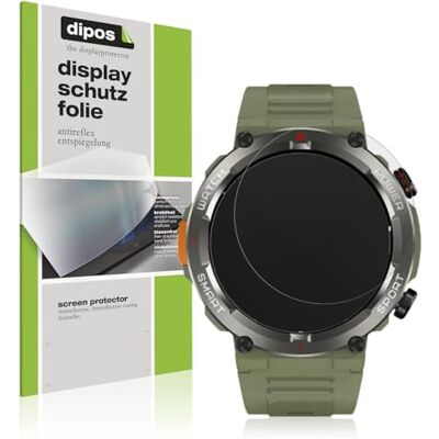 dipos 6x Protector de Pantalla mate para Blackview W50 Pro Smartwatch 1.45" Antirreflejos, anti-reflectante, ajuste perfecto, antiarañazos, sin burbujas, compatible con huellas dactilares, autoadhesivo dipos 6x Protector de Pantalla mate para Blackview W50 Pro Smartwatch 1.45" Antirreflejos, anti-reflectante, ajuste perfecto, antiarañazos, sin burbujas, compatible con huellas dactilares, autoadhesivo