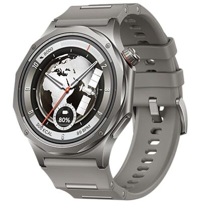 Oppo Watch X3 Smartwatch con Wear OS, Pantalla AMOLED 1.5”, Batería hasta 16 días, ECG y Salud en 60s, GPS Dual, Resistente IP69/5ATM, Titanio y Cristal Zafiro, Misty Titanium Oppo Watch X3 Smartwatch con Wear OS, Pantalla AMOLED 1.5”, Batería hasta 16 días, ECG y Salud en 60s, GPS Dual, Resistente IP69/5ATM, Titanio y Cristal Zafiro, Misty Titanium