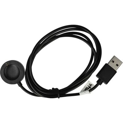 vhbw Cable de Carga USB Compatible con Emporio Armani ART5003 smartwatch Estación de carga magnética, negro, 100 cm vhbw Cable de Carga USB Compatible con Emporio Armani ART5003 smartwatch Estación de carga magnética, negro, 100 cm