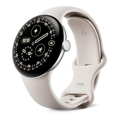 Google Pixel Watch 4 (41 mm) Smartwatch Android con Seguimiento de la el Estado físico, y la Ayuda de Gemini Caja de Aluminio en Color Plata Pulida Correa Deportiva en Porcelana Wi-Fi Google Pixel Watch 4 (41 mm) Smartwatch Android con Seguimiento de la el Estado físico, y la Ayuda de Gemini Caja de Aluminio en Color Plata Pulida Correa Deportiva en Porcelana Wi-Fi