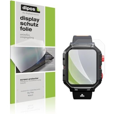 dipos 6x Protector de Pantalla mate para My Play Watch dipos 6x Protector de Pantalla mate para My Play Watch