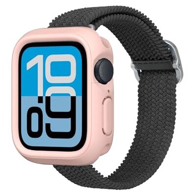RhinoShield Funda Bumper para Apple Watch SE & Serie 6/5 / 4 40 mm Funda protectora de perfil delgado, estructura ligera y material de alta absorción de impactos. RhinoShield Funda Bumper para Apple Watch SE & Serie 6/5 / 4 40 mm Funda protectora de perfil delgado, estructura ligera y material de alta absorción de impactos.