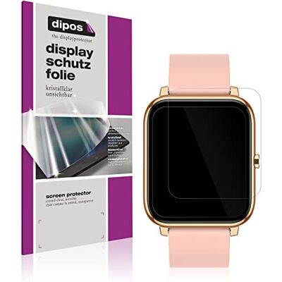 dipos 5x Protector de Pantalla claro para Kalinco CS201C Smartwatch dipos 5x Protector de Pantalla claro para Kalinco CS201C Smartwatch