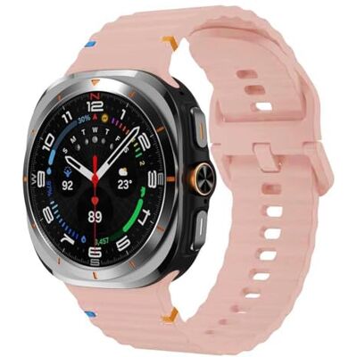 Wigento Reloj inteligente de silicona para Samsung Galaxy Watch 9/8/8 Classic, tamaño: L Wigento Reloj inteligente de silicona para Samsung Galaxy Watch 9/8/8 Classic, tamaño: L