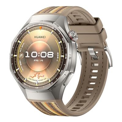 Huawei Watch GT 6 Pro 46mm GPS Smartwatch 1.47''AMOLED Pantalla Táctil, hasta 21 Días de Autonomía, Ciclismo Nivel Profesional, NFC, iOS Android Compatible, Análisis ECG, Monitoreo de Salud, Marrón Huawei Watch GT 6 Pro 46mm GPS Smartwatch 1.47''AMOLED Pantalla Táctil, hasta 21 Días de Autonomía, Ciclismo Nivel Profesional, NFC, iOS Android Compatible, Análisis ECG, Monitoreo de Salud, Marrón