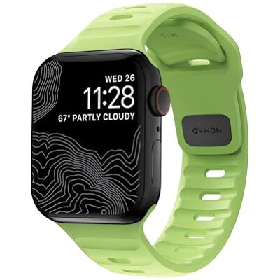 NOMAD Correa deportiva V2 para Apple Watch 42/44/45/49 mm Correa de reloj duradera e impermeable NOMAD Correa deportiva V2 para Apple Watch 42/44/45/49 mm Correa de reloj duradera e impermeable