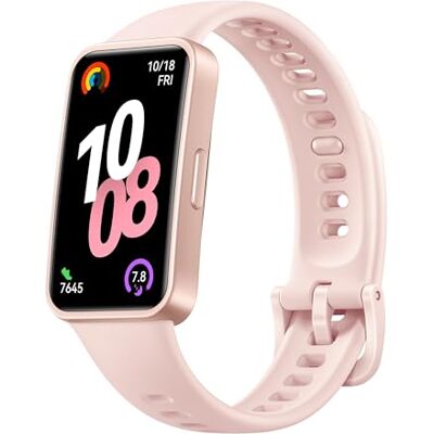 Huawei Band 10 Smartwatch, Monitorización de Actividad Física con IA, Análisis del Sueño a Nivel Profesional, VFC Promedio Durante el Sueño, 14 Días, iOS y Android, Rosa Huawei Band 10 Smartwatch, Monitorización de Actividad Física con IA, Análisis del Sueño a Nivel Profesional, VFC Promedio Durante el Sueño, 14 Días, iOS y Android, Rosa