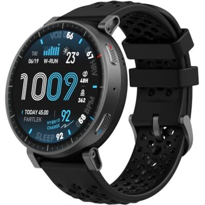 Amazfit Active MAX Reloj Inteligente 48mm, Pantalla AMOLED 1.5", Batería hasta 25 Días, Mapas, NFC, GPS, 170+ Deportes, Resistente al Agua, Ritmo Cardíaco y Sueño, Smartwatch para Android iPhone Amazfit Active MAX Reloj Inteligente 48mm, Pantalla AMOLED 1.5", Batería hasta 25 Días, Mapas, NFC, GPS, 170+ Deportes, Resistente al Agua, Ritmo Cardíaco y Sueño, Smartwatch para Android iPhone