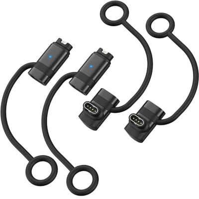 MoKo Adaptador para Cargador Compatible con Garmin Watch 4Pack, Negro USB C, para Fenix 8/7/7X/7S/6, Forerunner 970/570/965/955/265/255/165/55, Vivoactive 5/4S, Venu 3S/2/SQ, Instinct, Epix MoKo Adaptador para Cargador Compatible con Garmin Watch 4Pack, Negro USB C, para Fenix 8/7/7X/7S/6, Forerunner 970/570/965/955/265/255/165/55, Vivoactive 5/4S, Venu 3S/2/SQ, Instinct, Epix