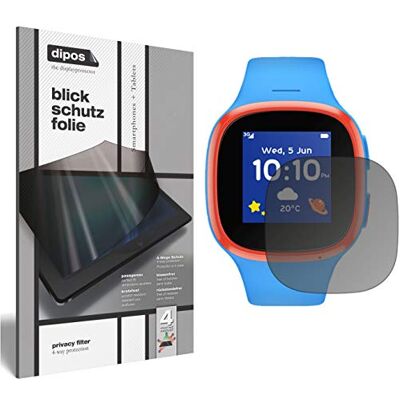 dipos Protector de Pantalla Antiespía para Vodafone V-Kids Watch Película protectora mate, filtro de privacidad 4 vías, ajuste perfecto, antiarañazos, sin burbujas, autoadhesivo dipos Protector de Pantalla Antiespía para Vodafone V-Kids Watch Película protectora mate, filtro de privacidad 4 vías, ajuste perfecto, antiarañazos, sin burbujas, autoadhesivo