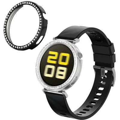 kwmobile Protector Reloj Inteligente Compatible con Huawei Watch GT5 41mm / Watch GT4 41mm Protector Pantalla Reloj 2X Carcasa Antigolpes para Esfera Smartwatch Transparente/Negro kwmobile Protector Reloj Inteligente Compatible con Huawei Watch GT5 41mm / Watch GT4 41mm Protector Pantalla Reloj 2X Carcasa Antigolpes para Esfera Smartwatch Transparente/Negro