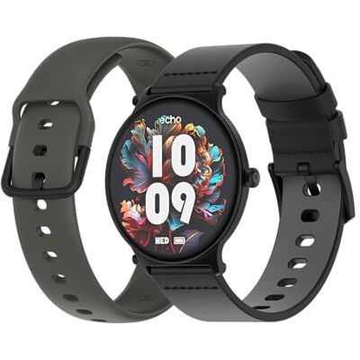 ECHO Rainbow Sunset Reloj Inteligente para Hombre y Mujer, Pantalla HD, Llamadas Bluetooth, Seguimiento de Salud, sueño y 100 Modos Deportivos, autonomía 7J, 2 Pulseras Incluidas, iOS y Android ECHO Rainbow Sunset Reloj Inteligente para Hombre y Mujer, Pantalla HD, Llamadas Bluetooth, Seguimiento de Salud, sueño y 100 Modos Deportivos, autonomía 7J, 2 Pulseras Incluidas, iOS y Android