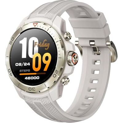 Mibro GS Explorer Reloj Inteligente Hombre Sumergible para Natación, Blanco Mibro GS Explorer Reloj Inteligente Hombre Sumergible para Natación, Blanco