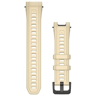Garmin Correas para reloj de 22 mm, Compatible con Instinct 3 – 45 mm, Silicona, Blanco Garmin Correas para reloj de 22 mm, Compatible con Instinct 3 – 45 mm, Silicona, Blanco