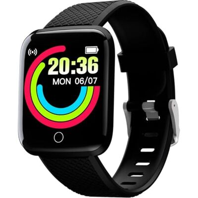 Denver Smartwatch SW-154. Bluetooth. Monitor Actividad Deportiva. Sensor de frecuencia cardíaca. Impermeable. Muestra notificaciones. Compatible iOS y Android. Denver Smartwatch SW-154. Bluetooth. Monitor Actividad Deportiva. Sensor de frecuencia cardíaca. Impermeable. Muestra notificaciones. Compatible iOS y Android.