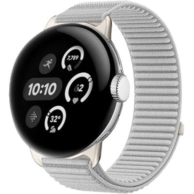Wigento Correa de nailon para Google Pixel Watch 5/4/3, 41 mm Correa de reloj inteligente ajustable, tejida y cómoda Wigento Correa de nailon para Google Pixel Watch 5/4/3, 41 mm Correa de reloj inteligente ajustable, tejida y cómoda