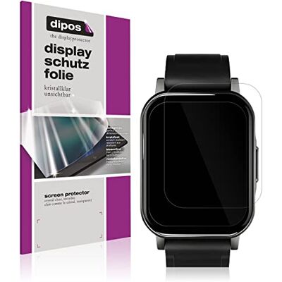 dipos 5x Protector de Pantalla claro para Haylou LS02 watch Transparente, ajuste perfecto, antiarañazos, sin burbujas, apto para fundas, compatible con huellas dactilares, autoadhesivo dipos 5x Protector de Pantalla claro para Haylou LS02 watch Transparente, ajuste perfecto, antiarañazos, sin burbujas, apto para fundas, compatible con huellas dactilares, autoadhesivo