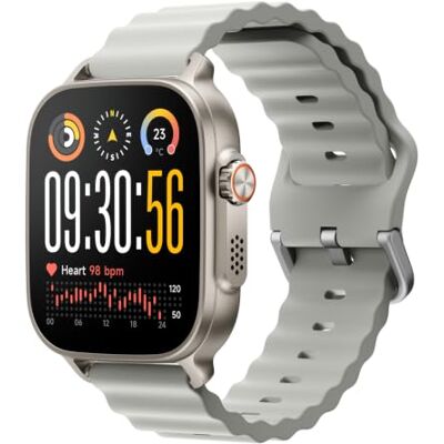 realme Watch 5 Smartwatch con Batería de 20 Días, Reloj Inteligente con 108 Modos de Deportes, Monitor de Salud, Reloj Inteligente 1.97" AMOLED y Resistente de IP68, NFC, GPS, Plata realme Watch 5 Smartwatch con Batería de 20 Días, Reloj Inteligente con 108 Modos de Deportes, Monitor de Salud, Reloj Inteligente 1.97" AMOLED y Resistente de IP68, NFC, GPS, Plata