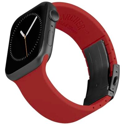Archer Watch Straps Correas de Reloj de Silicona Ajuste Personalizado para Apple Watch Archer Watch Straps Correas de Reloj de Silicona Ajuste Personalizado para Apple Watch
