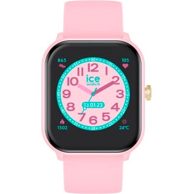 ICE-WATCH Ice Smart Pink Smartwatch Rosa para Niña con Correa de Silicona (1,40") ICE-WATCH Ice Smart Pink Smartwatch Rosa para Niña con Correa de Silicona (1,40")